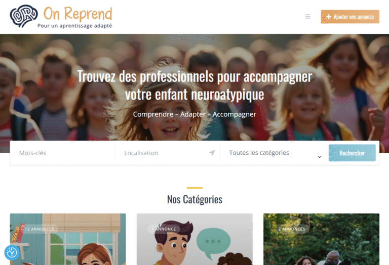 on reprend page accueil